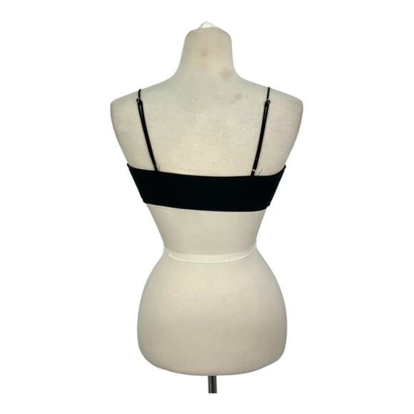 TopShop Skinny Strap Halter Neck Bikini Top in Black Size 6 NWOT $35 MSRP - Picture 7 of 7